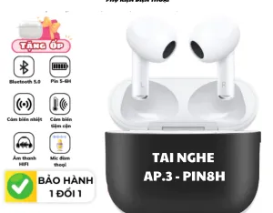 Tai nghe Bluetooth AT A3 Jerry XRX Pin 8H Bản Đủ Full Chức Năng (BH 12 Tháng)